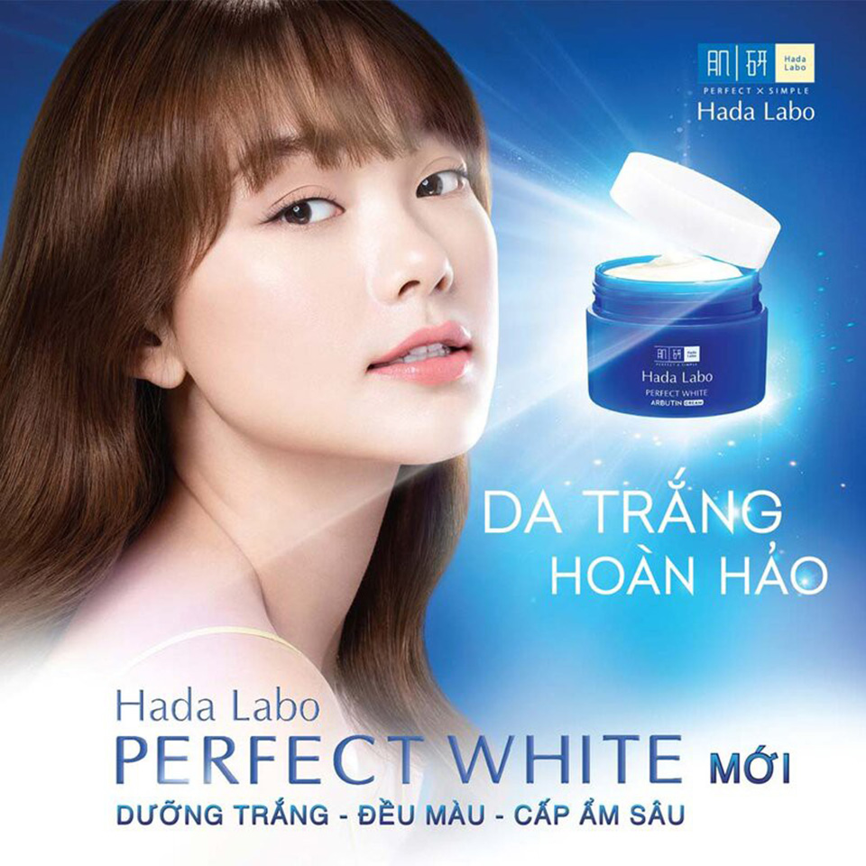 Kem dưỡng trắng Hada Labo PERFECT WHITE